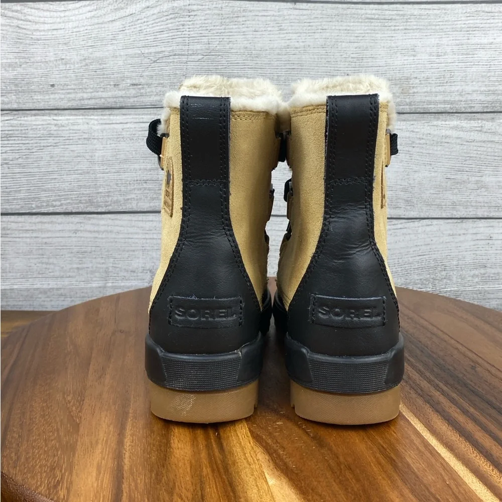 Sorel Tivoli IV Waterproof Tan Lace Up Winter Boot NL3425-373 Women’s Size 6.5